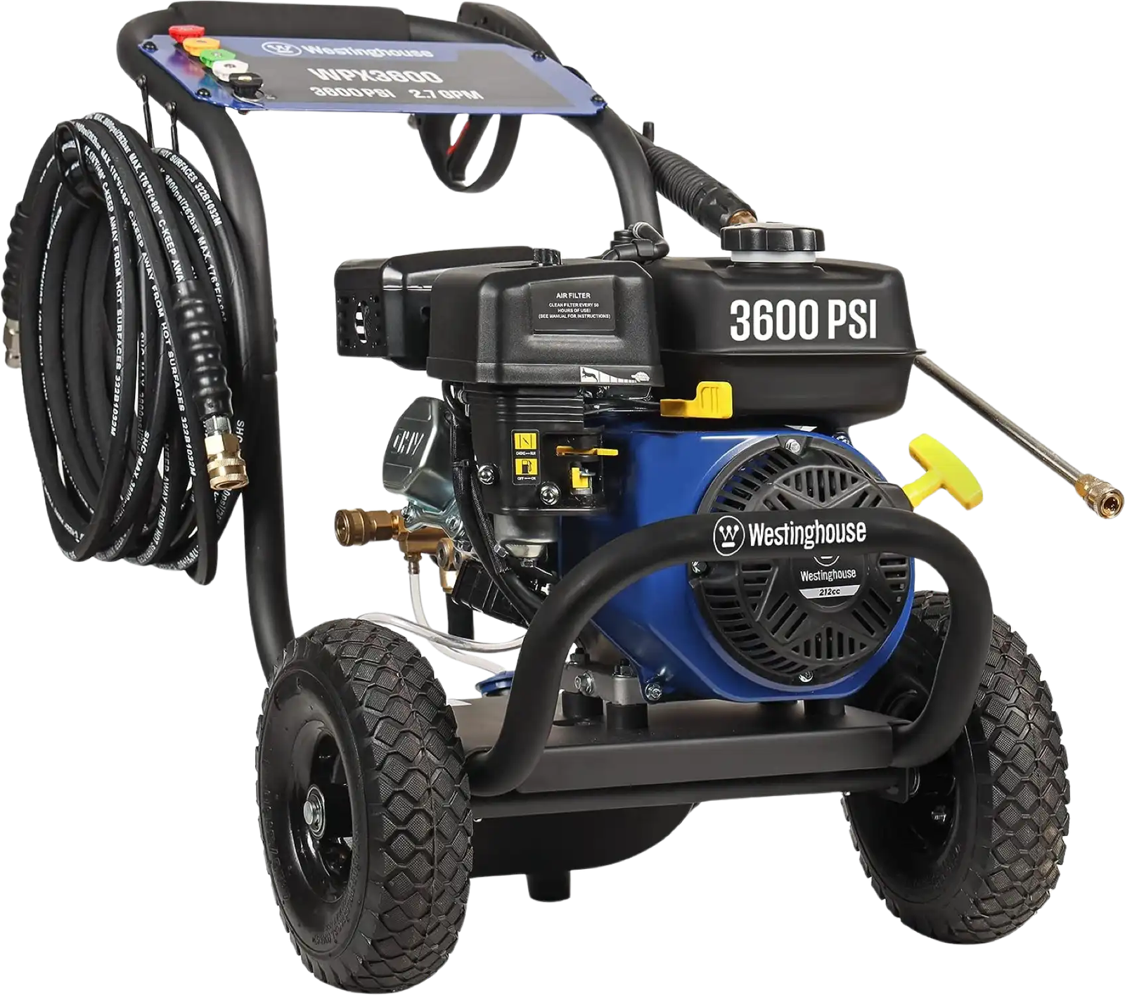 Westinghouse WPX3600 Pressure Washer 3600 PSI 2.7 GPM Gas New