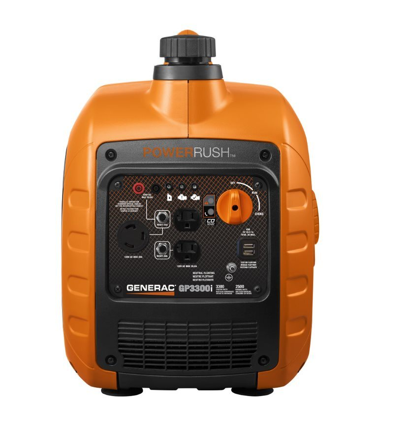 Generac GP3300i 2500/3300w 7154 Gas Inverter Generator Scratch and Dent