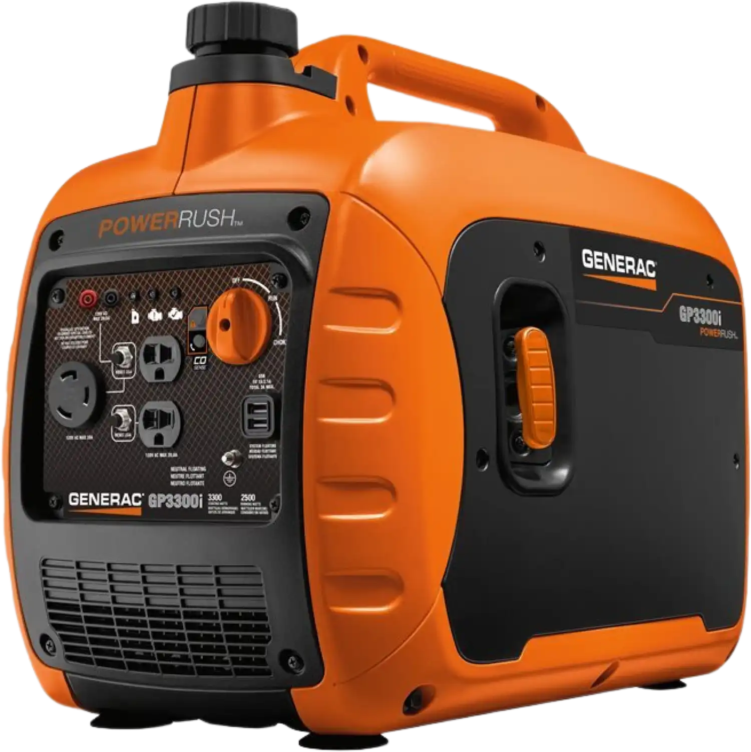 Generac GP3300i 2500/3300w 7154 Gas Inverter Generator Scratch and Dent