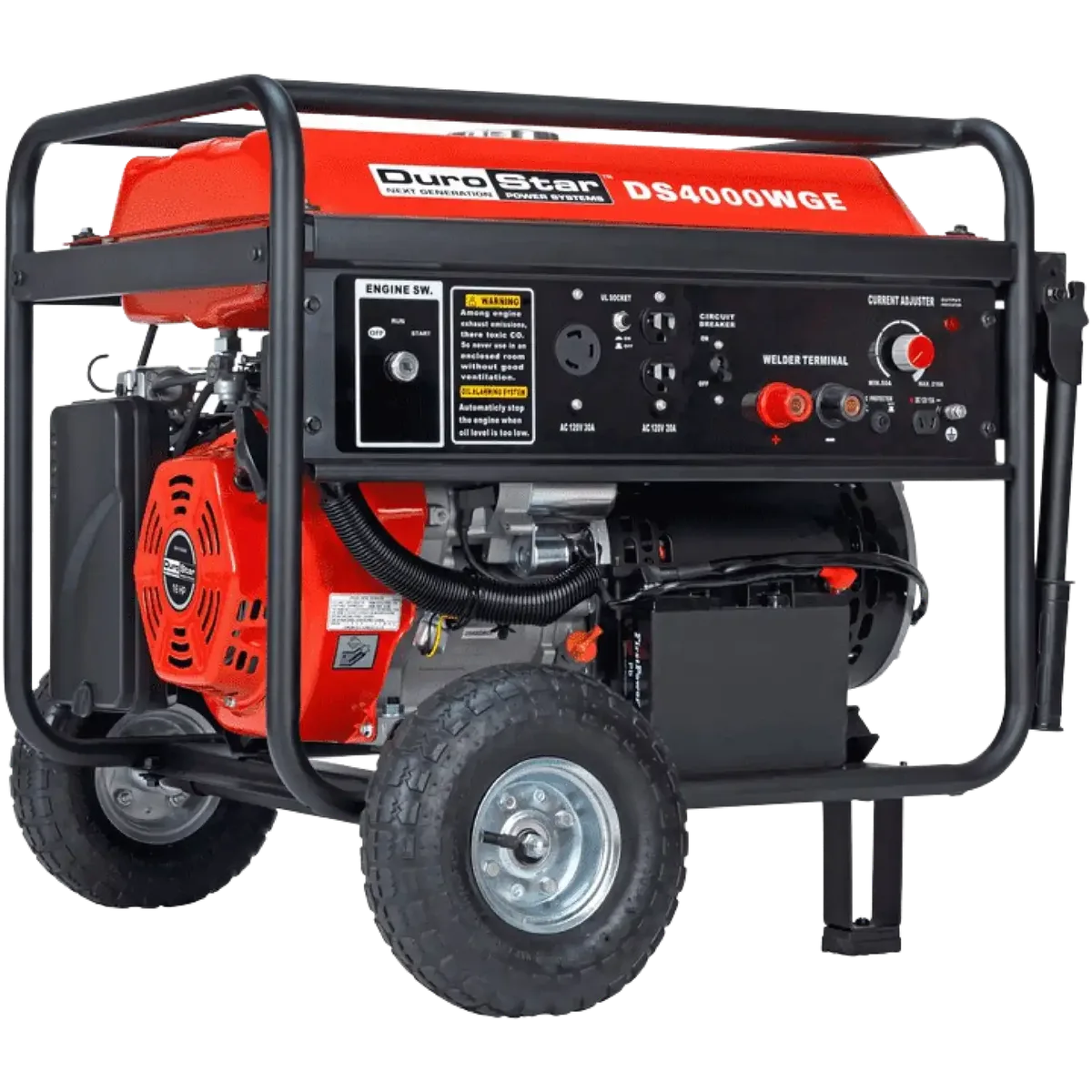 DuroStar DS4000WGE 3500W/4000W 210 Amp Electric Start Welding Generator New