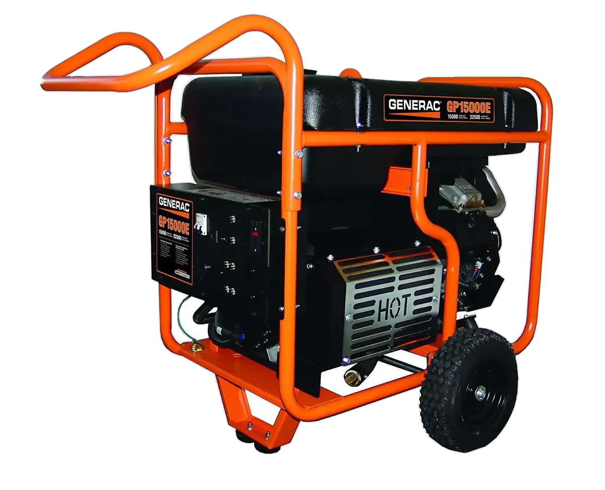 Generac GP15000E 15000W/22500W Gas Generator Electric Start New